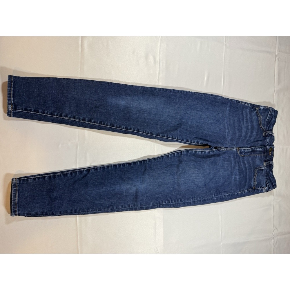 American Eagle Next Level Stretch Skinny Jeans Blue Denim Womens Size 8 Regular
